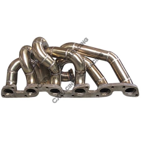CX Racing Top Mount T4 Turbo Thick Wall Manifold For RB26 RB26DETT Engine 46mm WG Flange