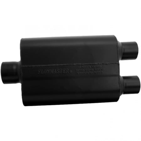 Flowmaster 9430452 Super 44 Muffler – 3.00 Center In / 2.50 Dual Out – Aggressive Sound
