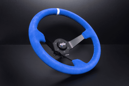DND Performance 350MM Full Colored Suede Wheel – Blue