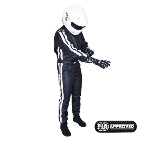 RRS EVO Diamond FIA Race suit – Black