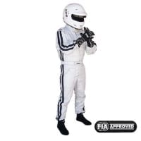 RRS EVO Diamond FIA Race Suit – Silver