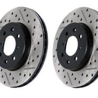 StopTech Slotted & Drilled Right Rear Brake Rotor for FD Mazda RX7