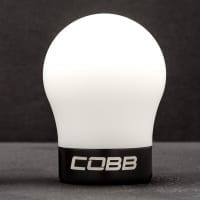 COBB Volkswagen Black Base White Shift Knob