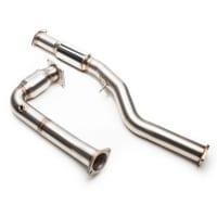 COBB Stainless Steel 3in Resonated J-Pipe w/ High Flow Cat for 2015-2019 Subaru WRX 6MT