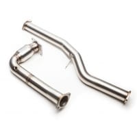 COBB 2015-2016 Subaru WRX CVT Stainless Steel 3in Non Resonated J-Pipe w/ High Flow Cat