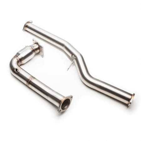 COBB 2015-2016 Subaru WRX CVT Stainless Steel 3in Non Resonated J-Pipe w/ High Flow Cat