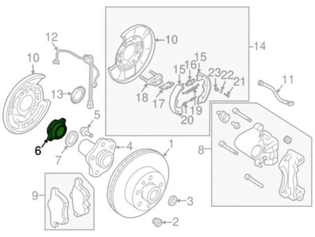 Nissan Rear Wheel Bearing – 350Z