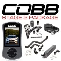 COBB 16-18 Ford Focus RS Stage 2 Power Package – Black