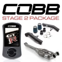 COBB Nissan GT-R Stage 2 Power Package w/ AP3-NIS-008 (Black Intake)