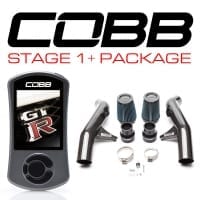 COBB Nissan GT-R Stage 1+ Power Package w/ TCM Flashing (Black Intake)