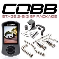 COBB 2018 Subaru WRX (6sp M/T) Stage 2 + Big SF Power Package (Non-Resonated J-Pipe)