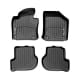 COBB 15-17 Volkswagen GTI Front and Rear FloorLiner by WeatherTech – Black