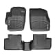 COBB 16-17 Ford Focus RS Front and Rear FloorLiner by WeatherTech – Black