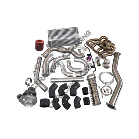 CX Racing GT35 Turbo + Intercooler Kit For 98-05 Lexus IS300 2JZ-GE NA-T