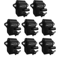 MSD Pro Power GM LS1/LS6 Coils, 8-PACK – Black | 828583