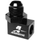 Aeromotive SS Coupler to Convert Ford OE Fuel line (86-06) to Dual -8 AN Male Ports