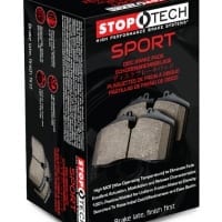 Stoptech Sport Brake Pads w/ Standard Non-Sport Calipers, Rear – Nissan 350Z 370Z / Infiniti G35 G37 Q40 Q60