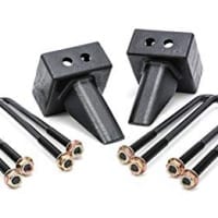 Rugged Off Road 11-17 Ford F250/350/450 (Flat Block/2-pc DS/Carrier Brg Spcr) Rear Block Kit (4.0in)