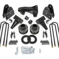 Rugged Off Road 11-16 Ford F-250/350 4WD 3.5in Lift Kit w/ 5in Tapered Blocks – 1 Piece Drive Shaft