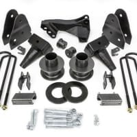 Rugged Off Road 11-18 Ford F-250/350 4WD 3.5in Lift Kit w/ 4in Tapered Blocks – 1 Piece Drive Shaft