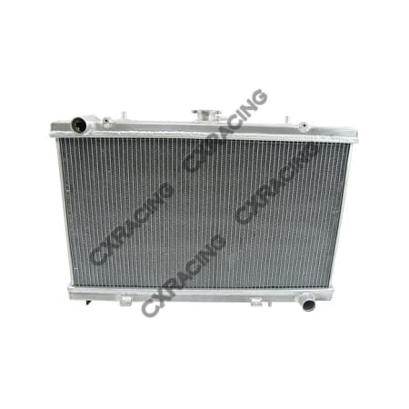 CX Racing Aluminum Radiator For 89-94 Nissan 240SX S13 Chassis with S13 SR20DET Engine Swap
