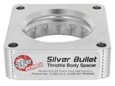 aFe Power Silver Bullet Throttle Body Spacer for 09-18 Nissan 370Z V6-3.7L (VQ37VHR)