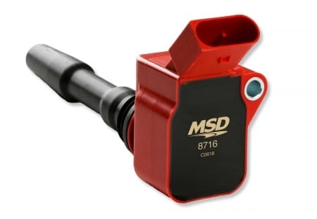 MSD Blaster Coil, 13-18 VW / AUDI 4 Cylinder, RED, 4-PACK