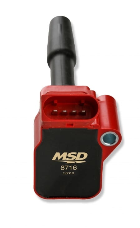 MSD Blaster Coil, 13-18 VW / AUDI 4 Cylinder, RED, 4-PACK