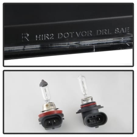Spyder Auto / Xtune Dodge Ram 1500 09-17 / Ram 2500 3500 10-17 Halogen Models OEM Style Headlights – Black
