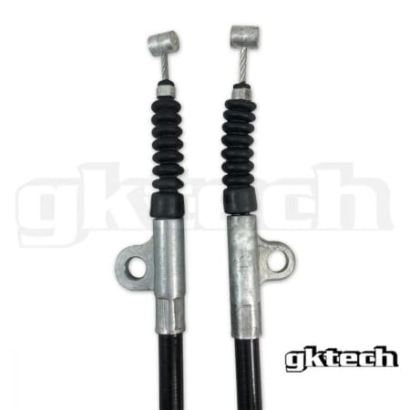 GK Tech S Chassis Drum E-Brake Conversion Cables (Pair)