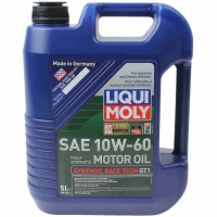 LIQUI MOLY 5L Synthoil Race Tech GT1 Motor Oil 10W-60
