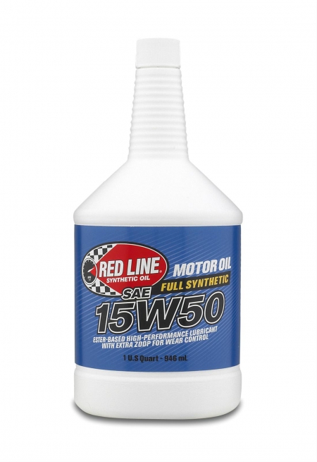 Red Line 15W50 Motor Oil Quart