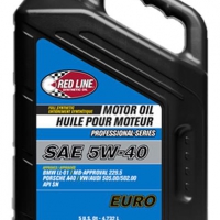 Red Line Professional Series Euro 5W40 Motor Oil – 5 Quart