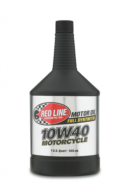 Red Line 10W40 Motorcycle Oil Quart