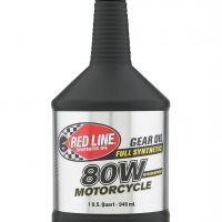 Red Line 80W Motorcycle Gear Oil w/ Shockproof Quart