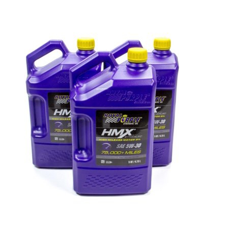 Royal Purple HMX High Mileage 5W30 Case (3x 5qt Bottles)