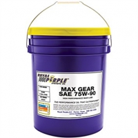 Royal Purple Max Gear Transmission Fluid; 75W90; 5gal Pail