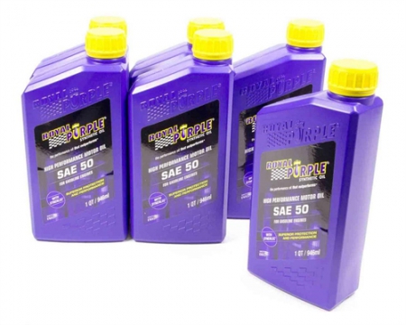 Royal Purple Motor Oil – SAE 50 Case (6,1qt Bottles)