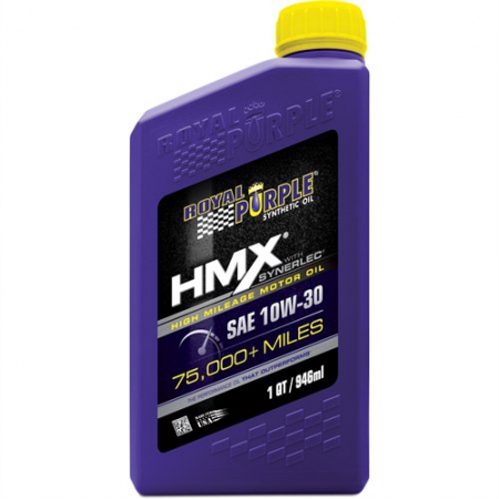 Royal Purple HMX High Mileage 10W30 1qt Bottle
