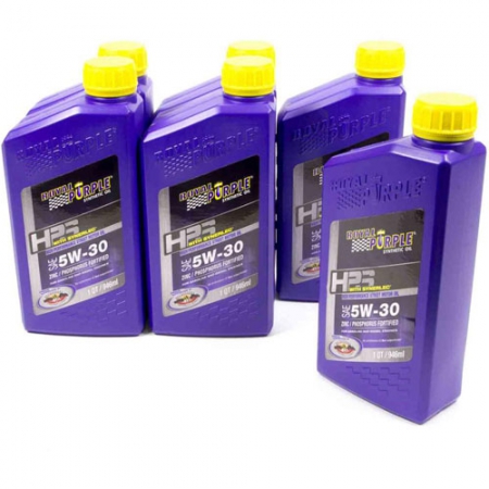 Royal Purple HPS Multi-Grade Motor Oil; 5W30 Case (6, 1qt Bottles)