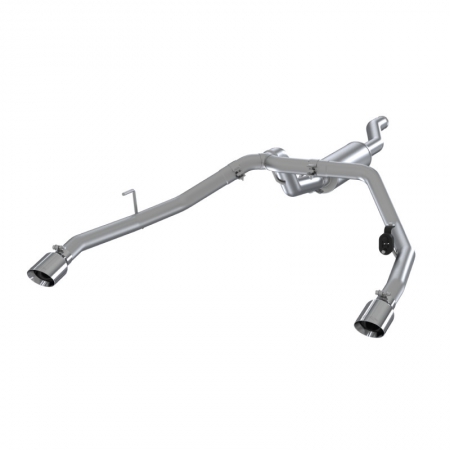 MBRP 2.5” Dual Exit Stainless Cat-Back Exhaust w/ 4” Polished Tips – Jeep Gladiator 2020 (Copy)