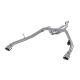 MBRP 2.5” Dual Exit Stainless Cat-Back Exhaust w/ 4” Polished Tips – Jeep Gladiator 2020