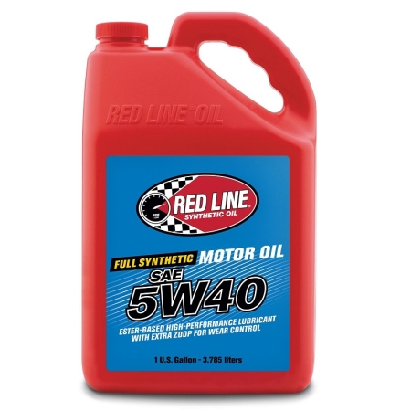 Red Line 5W40 Motor Oil Gallon