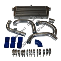 CX Racing Front Mount Turbo Intercooler Aluminum Piping Kit – 91-94 Nissan 240SX w/ KA24DE DOHC Engine