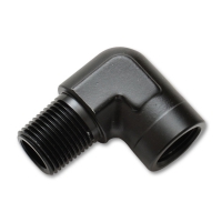 Vibrant 1/8in NPT Female to Male 90 Degree Pipe Adapter Fitting