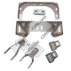 CX Racing LQ9 Coil Pack Bracket + Wire Harness Kit for Nissan RB20/RB25DET Engine