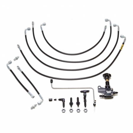 Chase Bays Brake Line Relocation for Nissan S13 / S14 / S15 with Single Piston Brake Booster Delete – RHD only, in Bay
