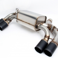 Dinan Free Flow Stainless Steel Exhaust w/ Black Tips -BMW M2 2016