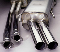 Dinan Free Flow Stainless Steel Exhaust -BMW 325i 92-95, 328i 96-99, M3 95-99