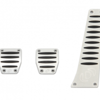Dinan Aluminum Pedal Cover Set for BMW with Manual Transmission